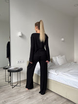 Піжама жіноча в рубчик Rubi