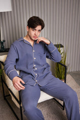 Піжама чоловіча муслінова Weekend Edition