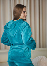 Піжама жіноча із велсофту шаль Ava