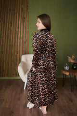 Жіночий халат велюровий Monika