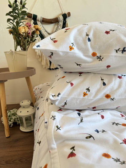Комплект постільної білизни із фланелі Floral