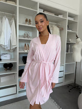 Піжама жіноча із трикотажу Rose Amour (халат та сорочка)