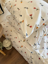 Комплект постільної білизни із фланелі Floral