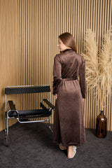 Жіночий халат велюровий Laura