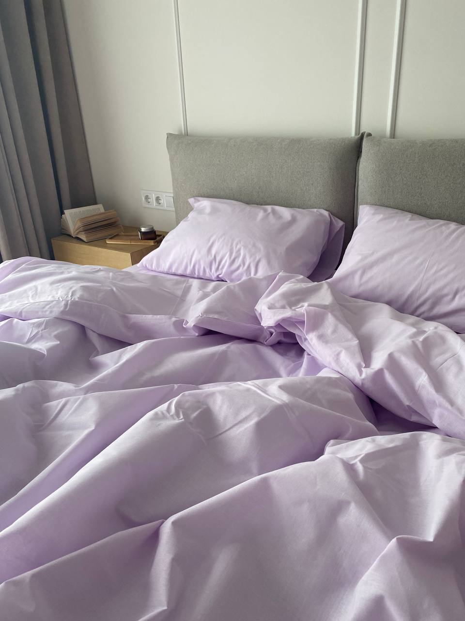 Комплект постільної білизни із бязі Lilac