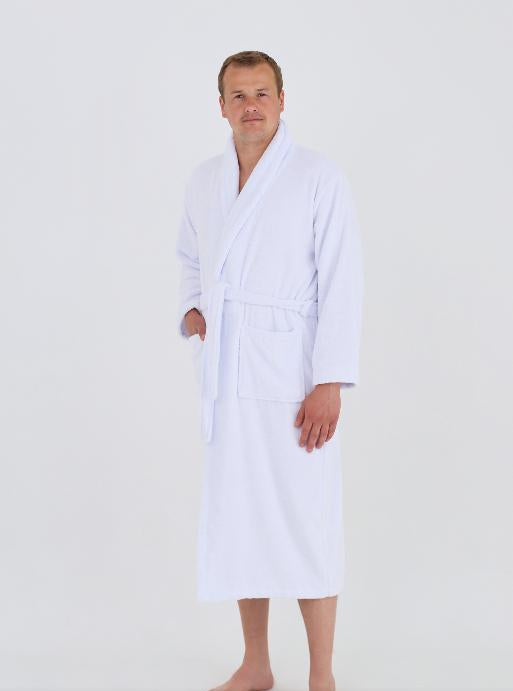 Чоловічий халат махровий White Ideal