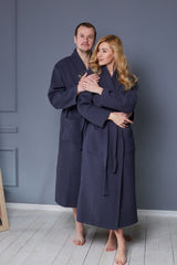 Чоловічий халат вафельний Ideal