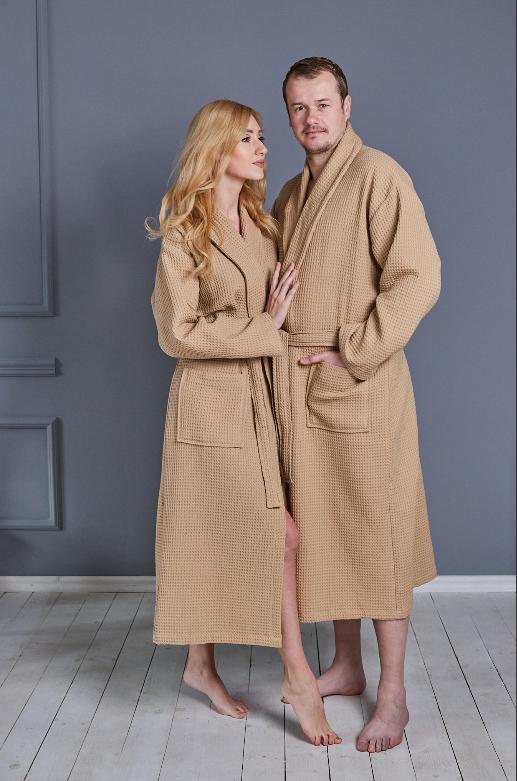 Чоловічий халат вафельний Ideal