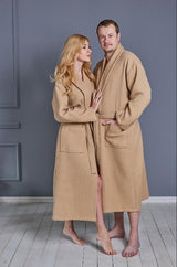 Чоловічий халат вафельний Ideal