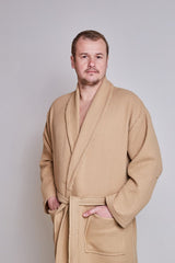 Чоловічий халат вафельний Ideal