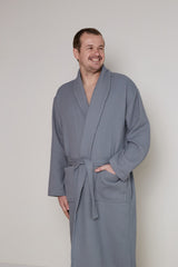 Чоловічий халат вафельний Ideal